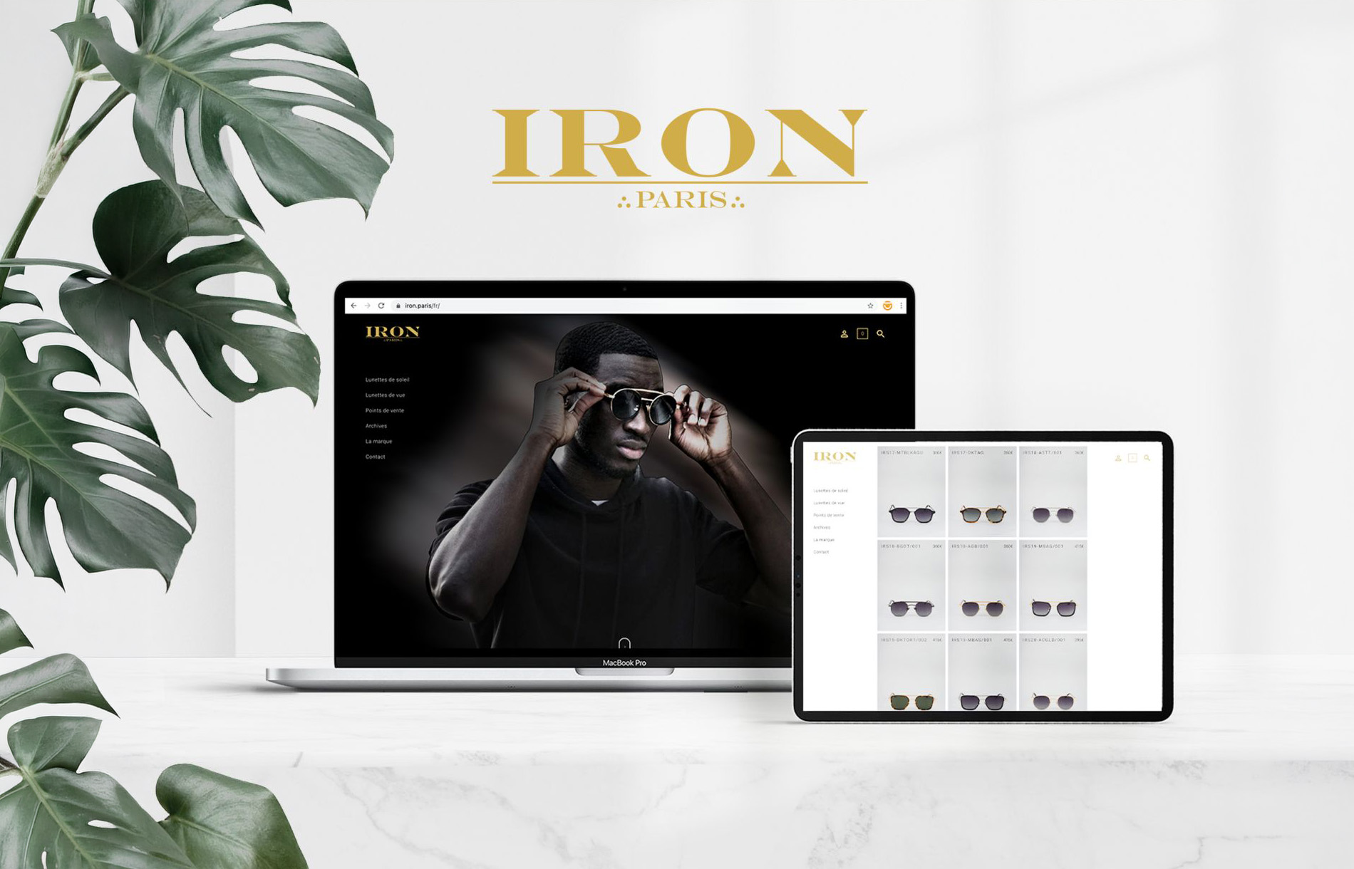 Logo IRON PARIS hover